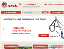 Tablet Screenshot of amaplus.ru